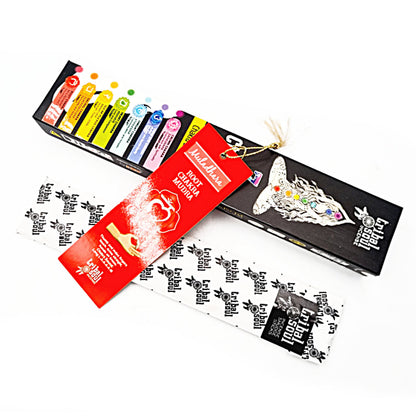 Tribal Soul Incense Sticks – 7 Chakras | Handcrafted Sacred Aromas for Cleansing, Ritual & Relaxation