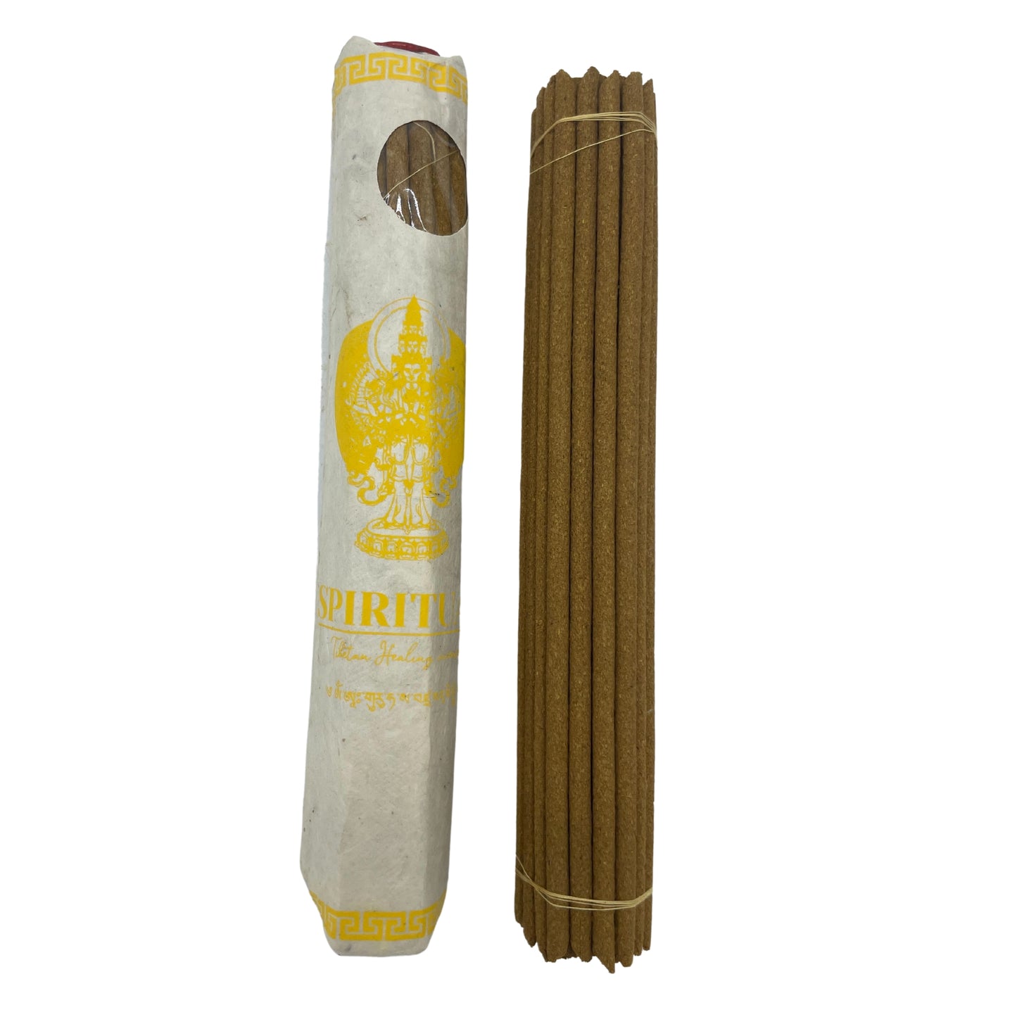 Healthy Living Tibetan Incense – Spiritual | 30 Natural Hand-Rolled Sticks for Meditation, Relaxation & Spiritual Healing