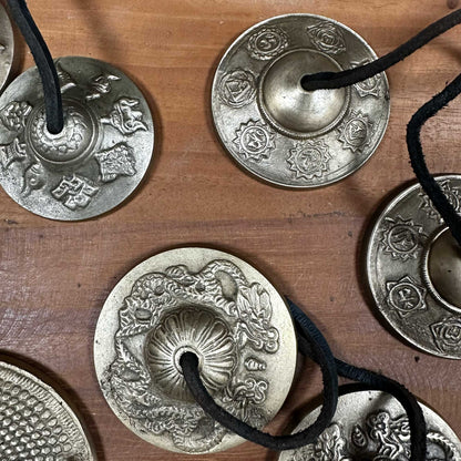 Tibetan Brass Tingsha Cymbals – Dragon | Melodious, Handcrafted & Spiritually Symbolic
