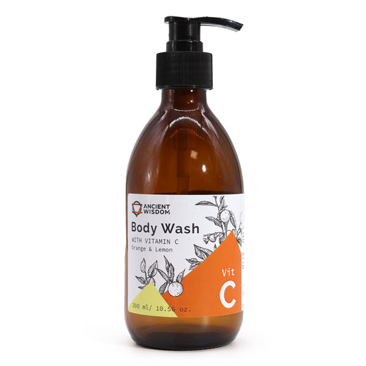 Vitamin C Body Wash – 300ml | Orange & Lemon Essential Oils