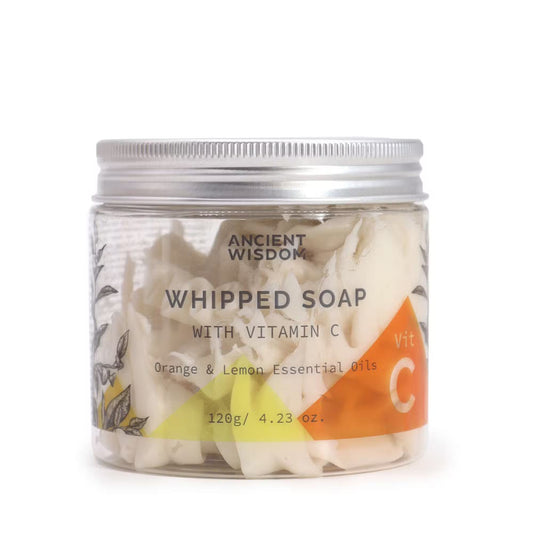 Whipped Soap – Vitamin C | Rosehip Oil + Orange & Lemon Essential Oils