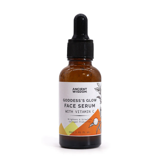 Goddess’s Glow Vitamin C Face Serum – 30ml | Brighten & Stimulate Collagen Production
