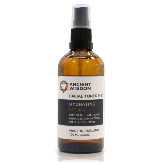 Pure Witch Hazel Facial Toner Mist – 100ml | Hydrating & Soothing Toner for All Skin Types