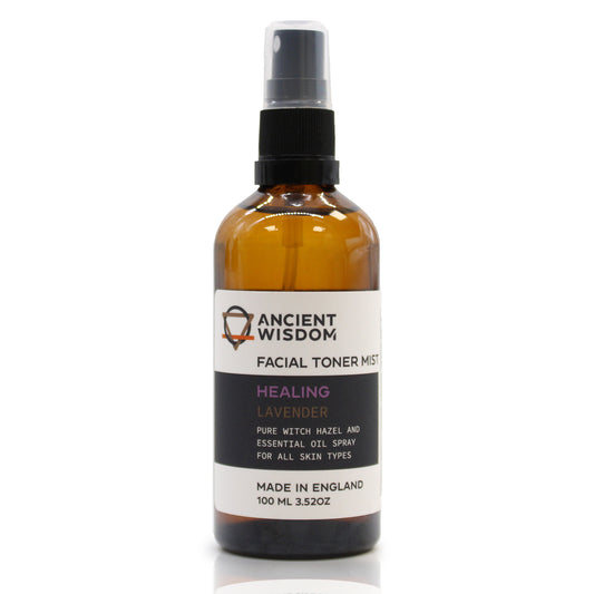 Witch Hazel & Lavender Facial Toner Mist – 100ml | Soothing, Hydrating & Balancing Toner